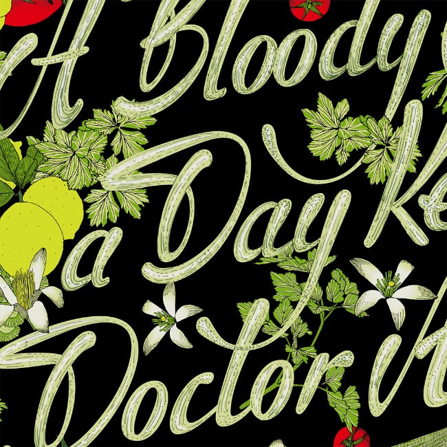 Image of BLOODY MARIA PRINT 50X70CM