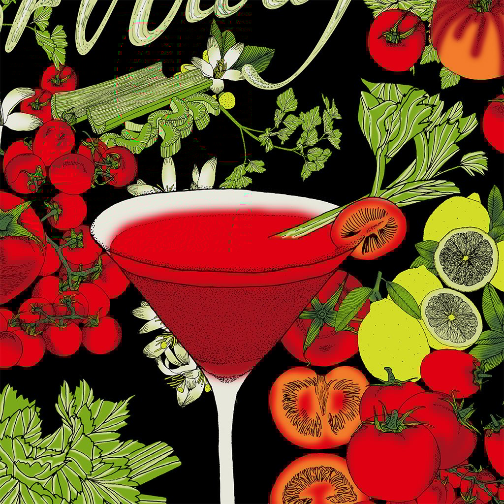 Image of BLOODY MARIA PRINT 50X70CM