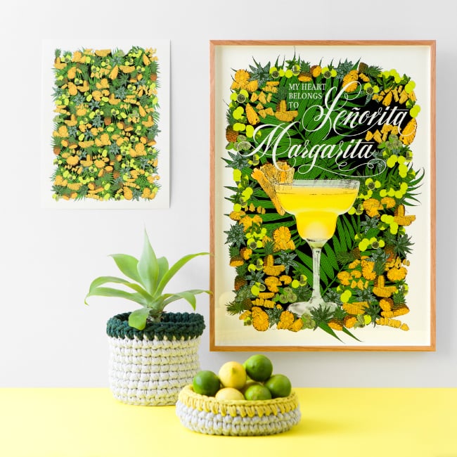 Image of SEÑORITA MARGARITA PRINT 50X70CM