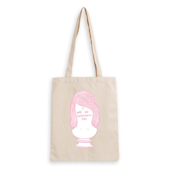 Image of I was an experimental girl Tote bag