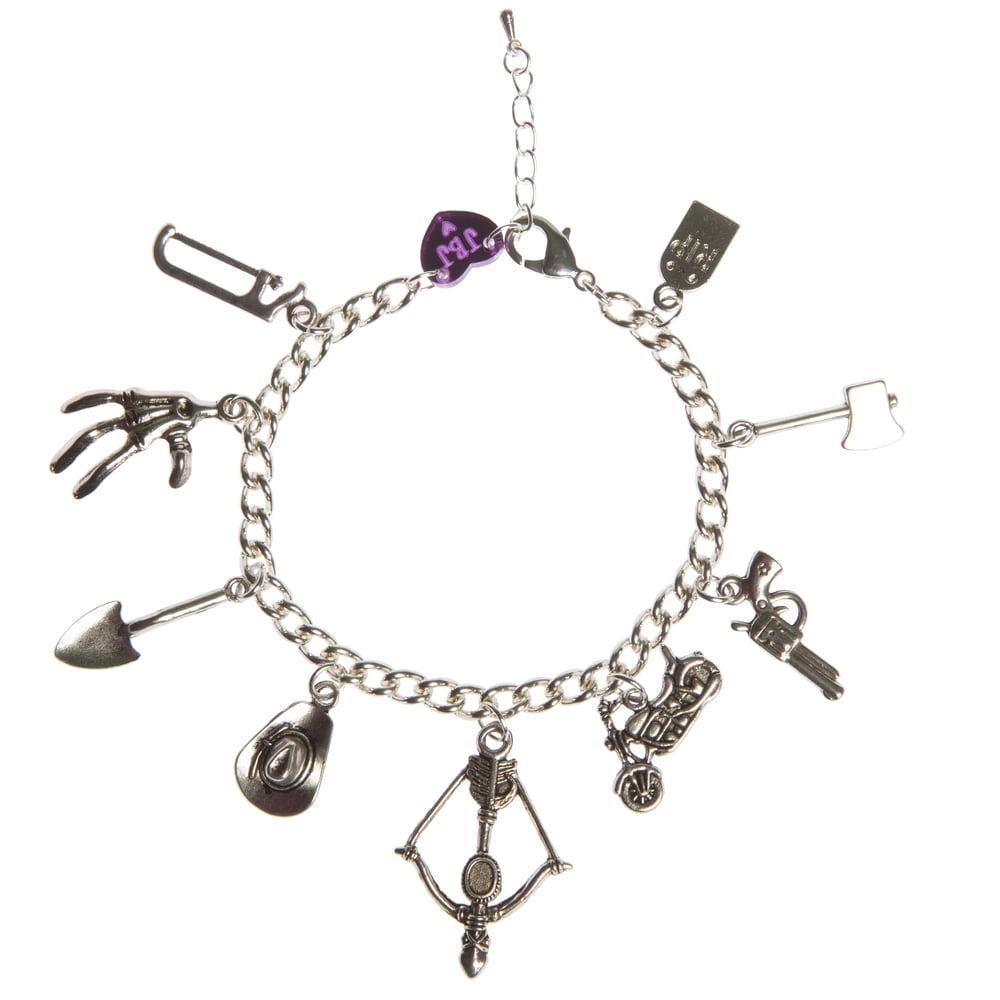 Image of The Walking Dead Charm Bracelet