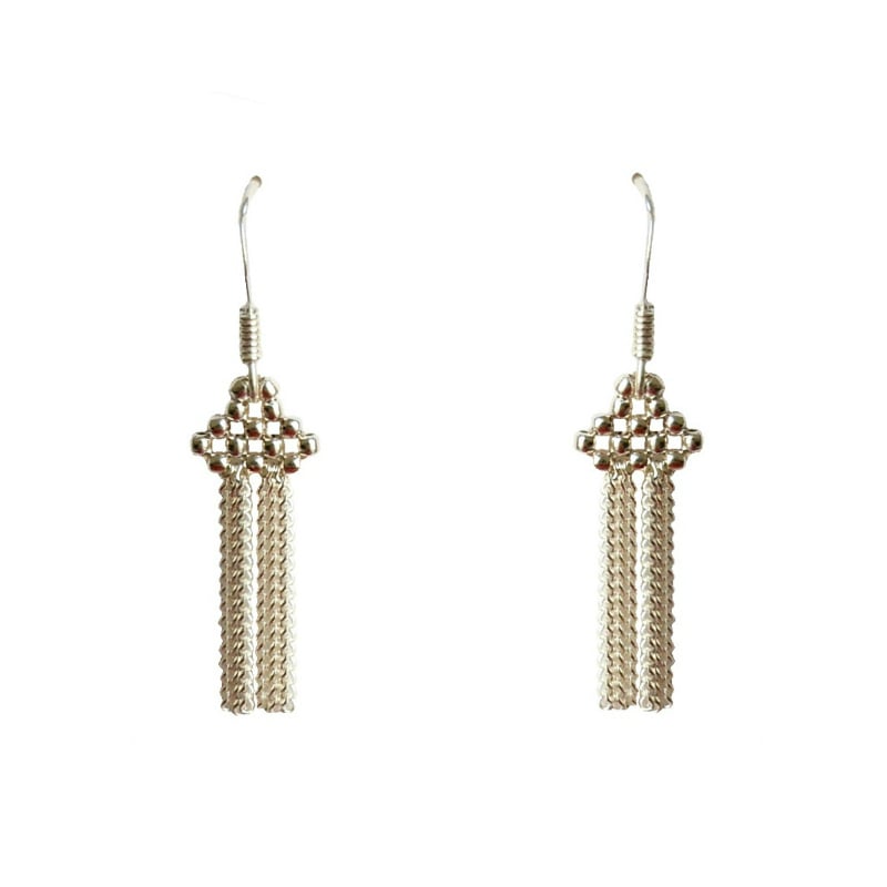 Image of Boucles d'oreilles chaines "Aiko"