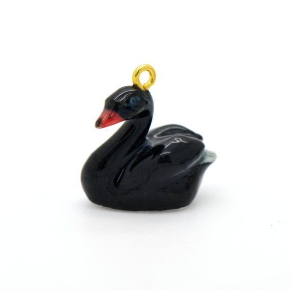 Image of Colgante 'Black Swan'