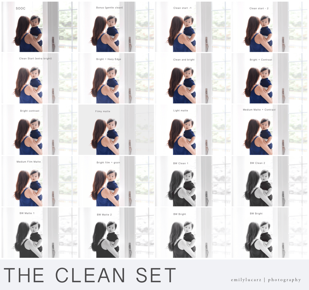 Image of The Clean Set - Photoshop 4 and up 