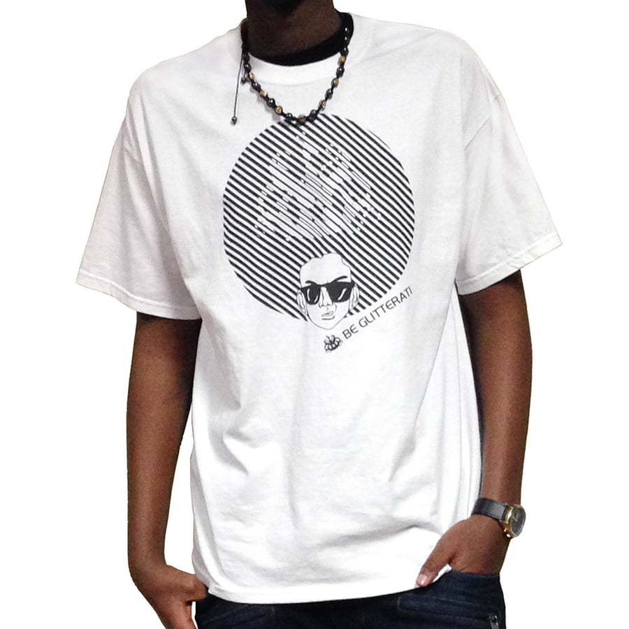 Image of Afro Tee - White