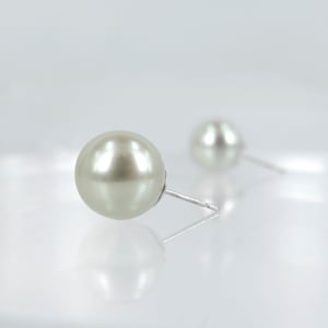 Image of Pair 12mm South Sea Pearl Studs