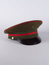 Military Hat (Green/Red)