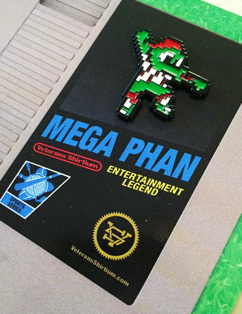 Image of Mega Phan Enamel Pin