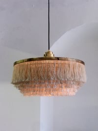 Image 5 of Large Fringed Pendant Light by Hans Agne Jakobsson