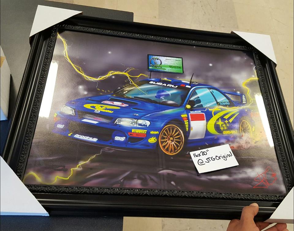 Rally Motorsports HD Airbrushed Artwork