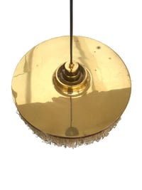 Image 2 of Large Fringed Pendant Light by Hans Agne Jakobsson