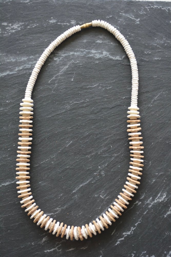 Image of Saba Ostrich Egg-Shell Necklace