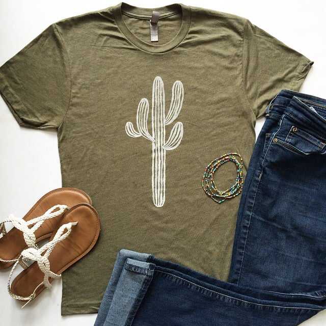 Saguaro Shirt / Hello Lovely People