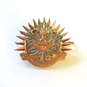 Image of Westie Cap Badge - Officers / RSM
