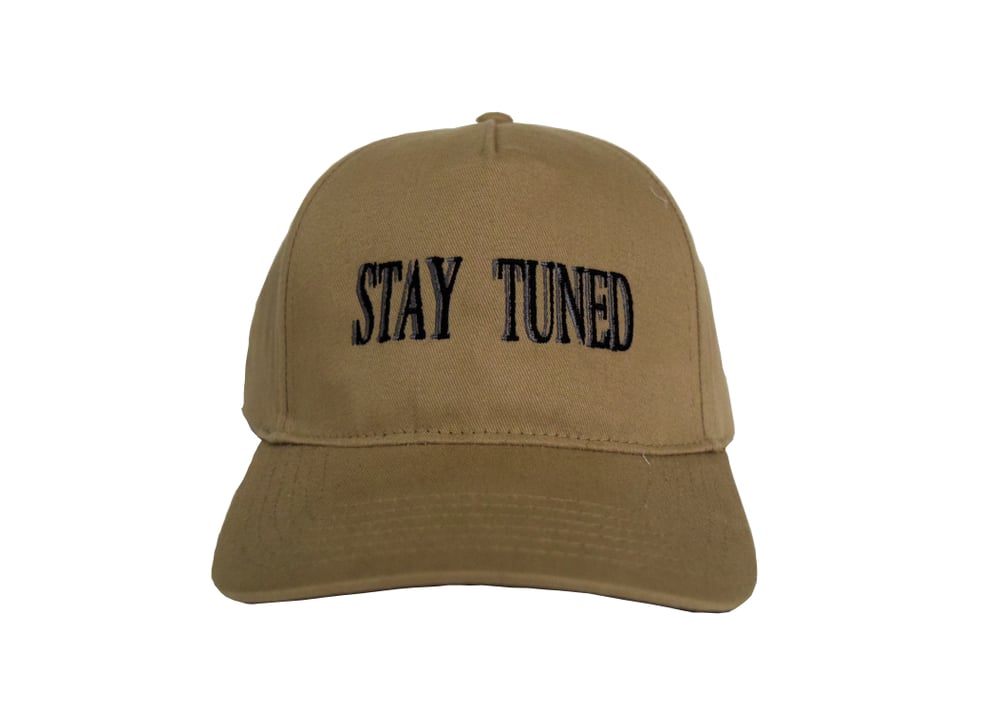 Image of Stay Tuned Strapback- Khaki