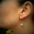 Conical Shell Drop Earrings Image 3