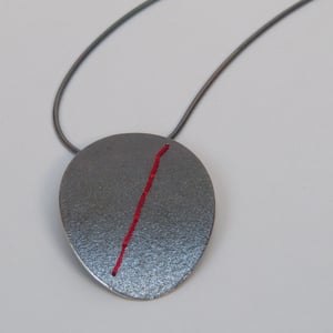 Image of Large Sewn Up necklace 