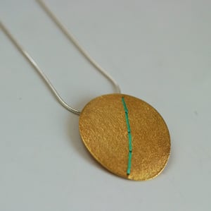 Image of Large Sewn Up necklace 