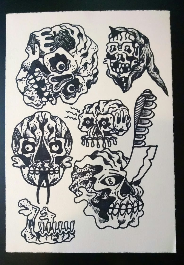 Image of Skull Flash Sheet