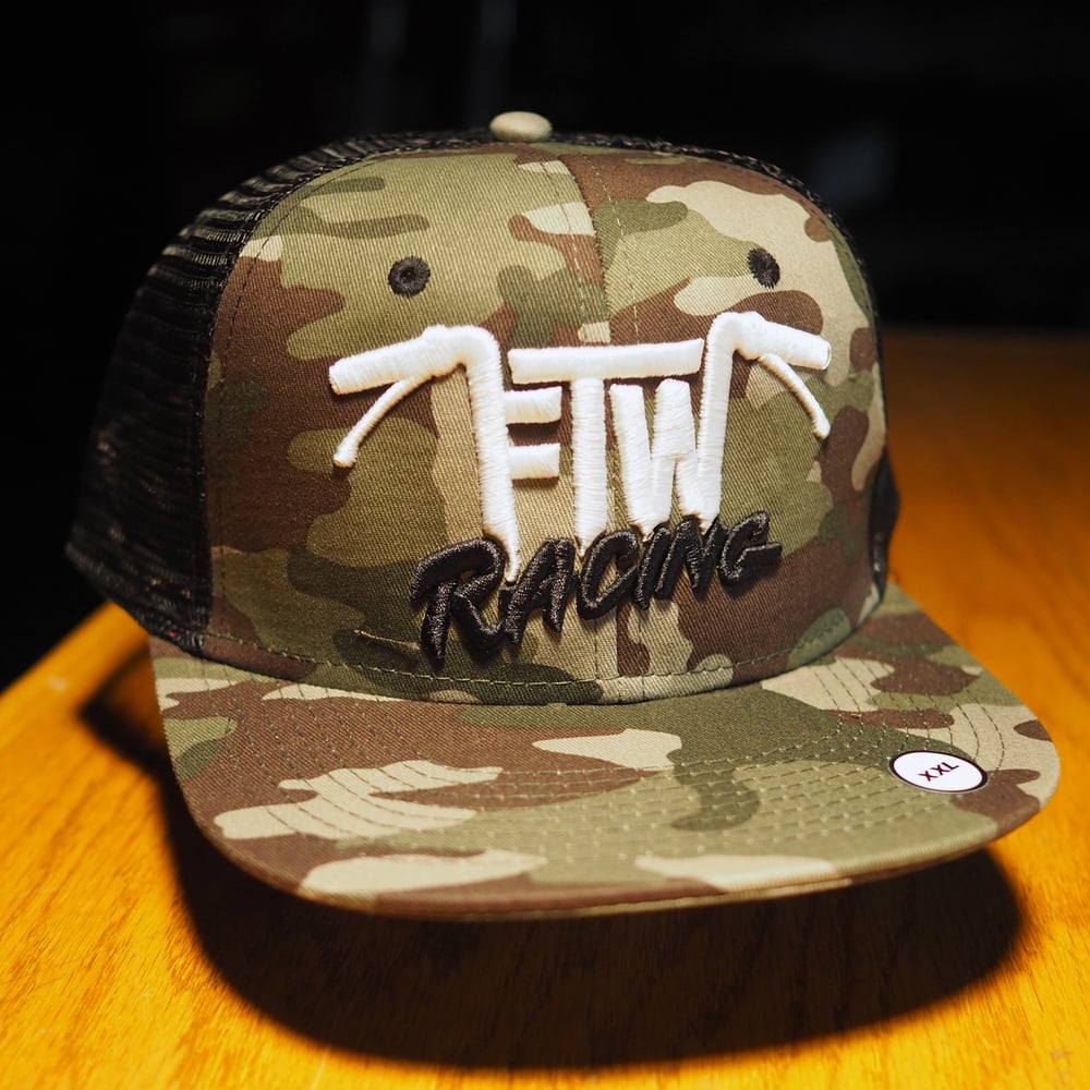 FTWCO Camo - Snap back Hat