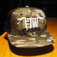 Image 4 of FTWCO Camo - Snap back Hat