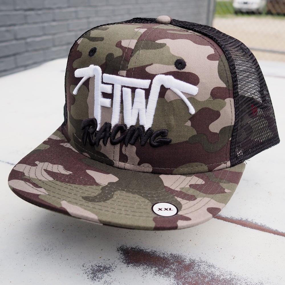 FTWCO Camo - Snap back Hat