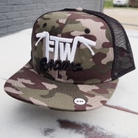 Image 1 of FTWCO Camo - Snap back Hat