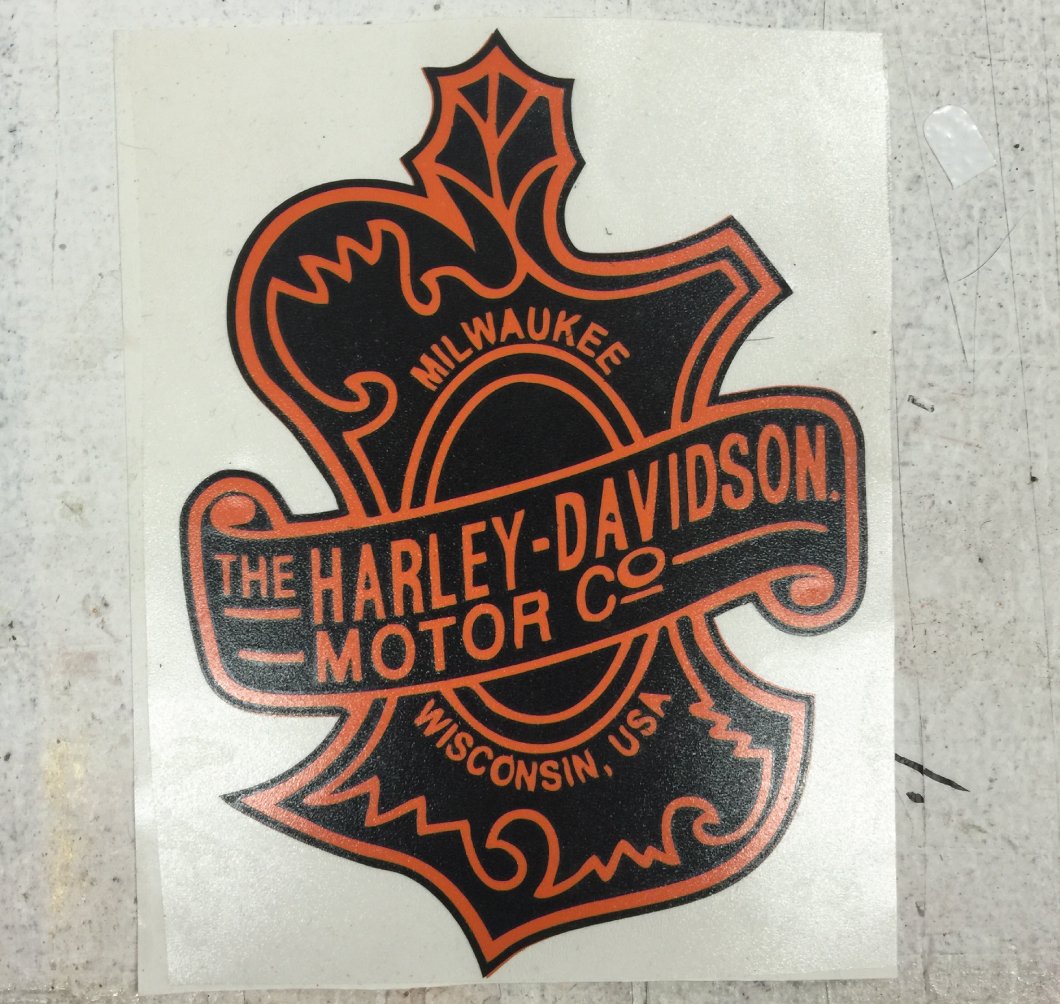 Harley-Davidson Oak Leaf with Trademark B&S 