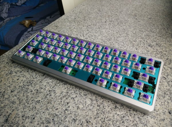 Image of TriC 60% aluminum keyboard case/kit