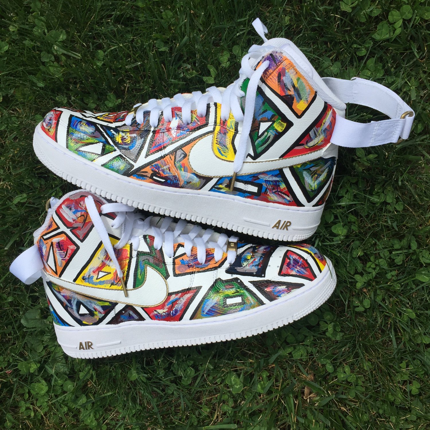 Image of Custom AF1 "Feel Me" size 4.5-13