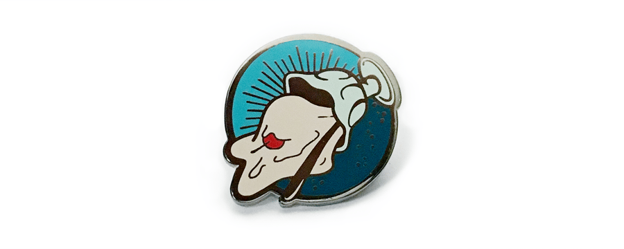 Image of Spilled Sundae Pin