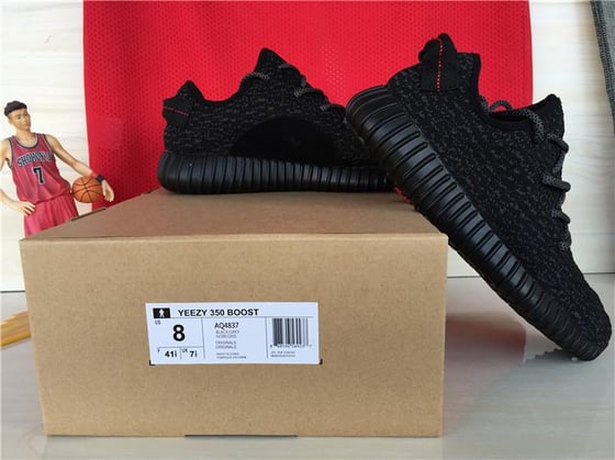 Image of Yeezy Boost 350 Pirate Black