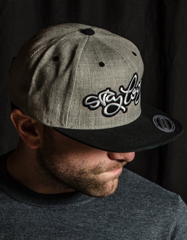 Image of Stay Loose Snapback Heather & Black