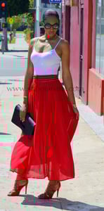 Image of CYRENE Bohemian Maxi Skirt