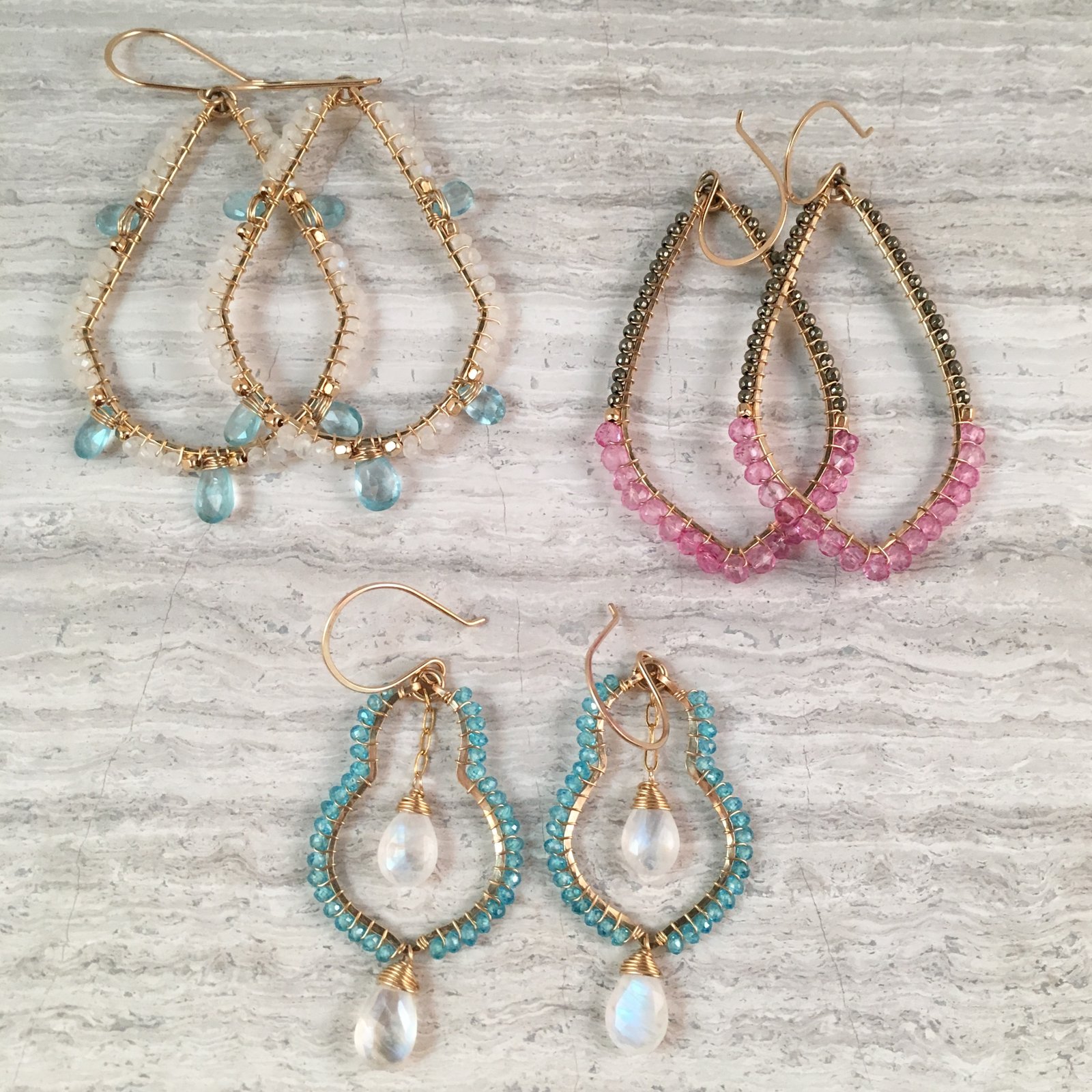 beaded earrings / paige griffin