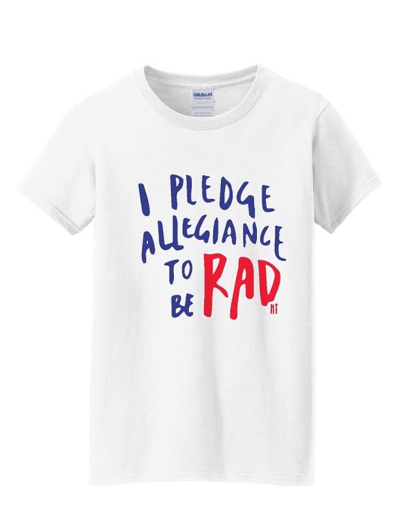 Image of Pledge to be Rad - Adult