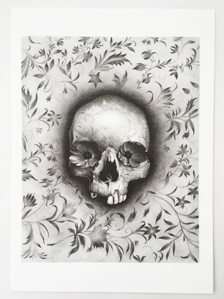 Image of Full size 'Bloom & Bone' print