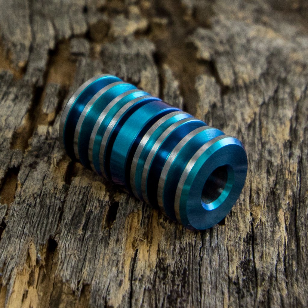 Image of Aqua Blue Triple Bead Set #6