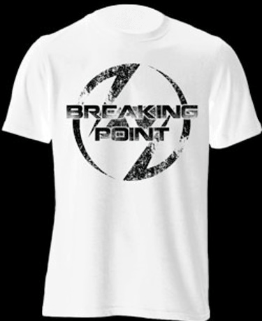 Image of Breaking Point White T-Shirt (Limited Edition)