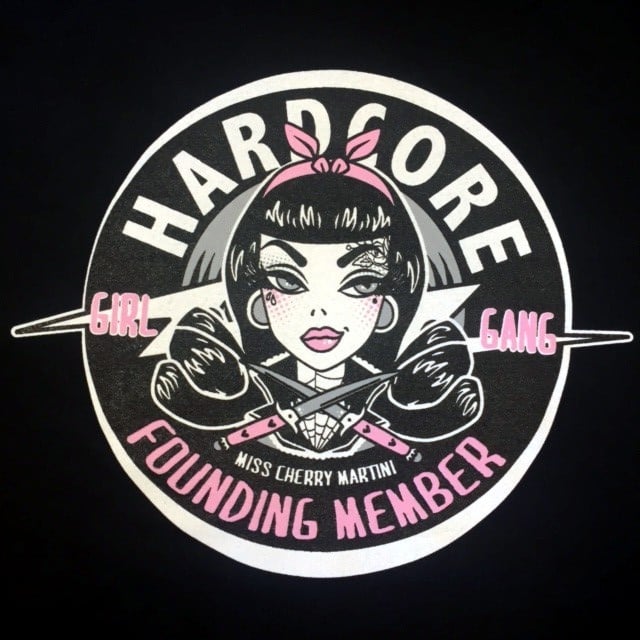 Hardcore girl logos, facial nerve dehiscence fnd