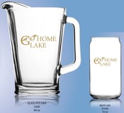Image of Set of 4 - Can Shaped Glasses