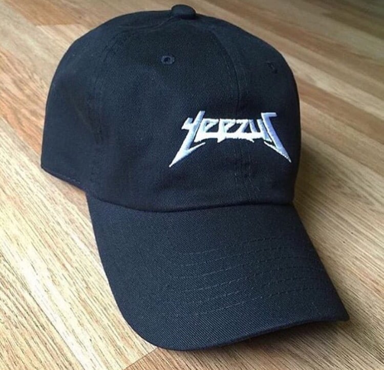 Black yeezus sale hat