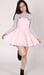 Image of Pale Pink Daisy Pinafore