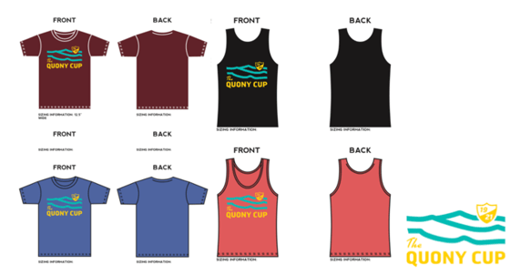 Image of 2016 Quony Cup T-shirts + Tanks