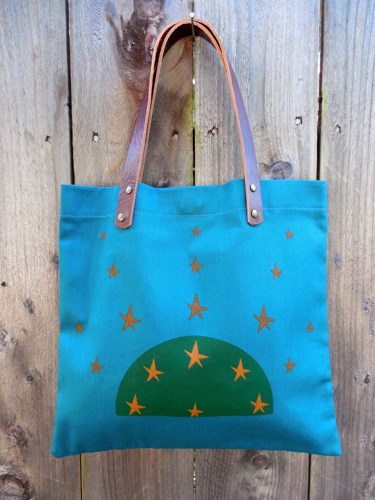 Image of Red Stars Tote -Stars Collection