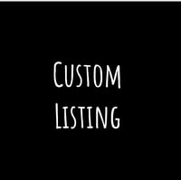 custom listing - Jan 