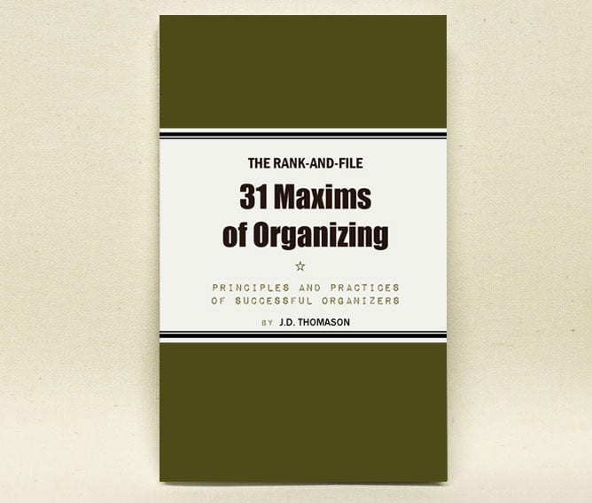 Image of 31 Maxims of Organizing