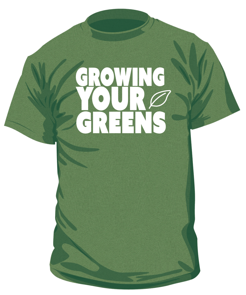 Image of Clearance Unisex Growing Your Greens t-shirt
