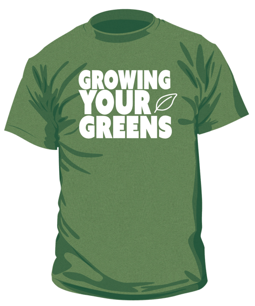 Image of Clearance Unisex Growing Your Greens t-shirt