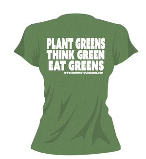 Image of Cleanse Women's Growing Your Greens t-shirt